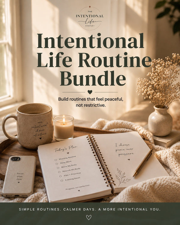 Intentional Life Routine Bundle