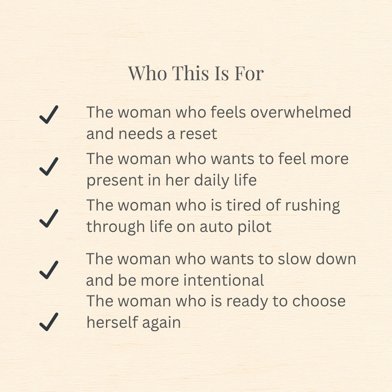 30-Day Intentional Gratitude Reset Journal